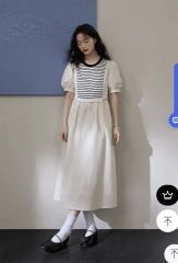 ワンピース Bibiy. EFFIE PLEATED DRESS Bibiy. EFFIE PLEATED DRESS ワンピース 白 - メルカリ