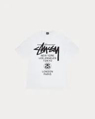 （韓国国内/正規品）25SS STUSSY WORLD TOUR 白