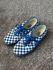 廃盤US企画]バンズvans authentic レザーチェッカーボード29㎝ - メルカリ