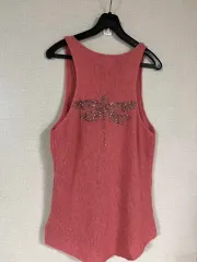 ZADIG&VOLTAIRE カシミア100% ストーン スリーブレス ニット トップス ノースリーブのサムネイル