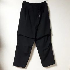 Zumba ズンバ ダンス ワイドパンツ 黒 カラフルポケット パラシュート