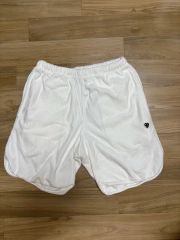 c9645】MALBON ショートパンツ ライトグレー ウエストゴム - メルカリ
