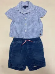 トミーヒルフィガー キッズ シャツ + ハーフパンツのサムネイル