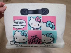 サンリオ ハローキティ 収納ボックス ファブリック？バスケット