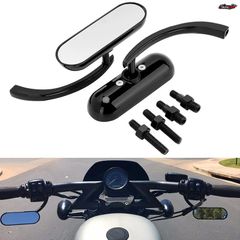バイクのサイドミラー ユニバーサルオーバルオート交換部品バック 