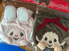 モンチッチ 顔 バッグ ぬいぐるみ 新品 (ピンク/ブラウン)