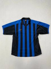 NIKE ナイキ サッカーゲームシャツ / ストライプユニフォーム XXL 赤黒