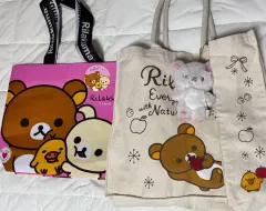 リラックマ トートバッグ 2種 コリラックマ、キイロイトリ