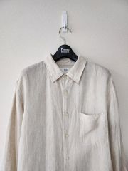 80s~90s ヴィンテージ レトロ y2k 古着 長袖シャツ バーバリー 白 