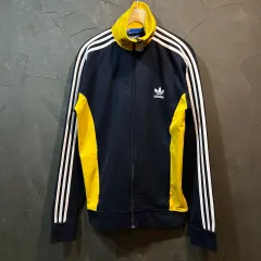 XL アディダス ヨーロッパ ネイビー&黄色 ジャージ