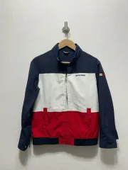 キッズ Tommy Hilfiger トミーヒルフィガー カラーブロック ウィンドブレーカー ジャケット 12-14