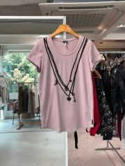 タグ付 未使用品✨ルネ コットン パールスリーブ ニット 34 S ピンク