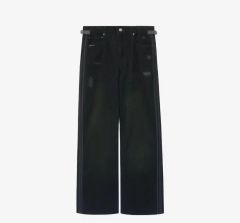 MARNI ブラック フロッキー加工デニムジーンズ - メルカリ