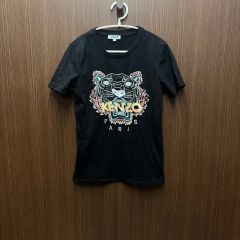 KENZO ケンゾー ワンピース タイガー 刺繍 半袖 KENZO - KENZO ケンゾー ワンピース タイガー 刺繍 半袖の通販 by