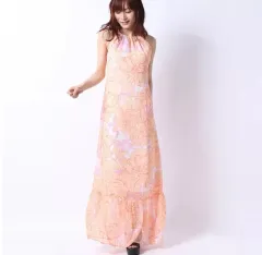 GUESS ホルターネック ロング ワンピース 出品のサムネイル