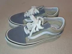 245 VANS ヴァンズ ローカット スニーカー グレーのサムネイル