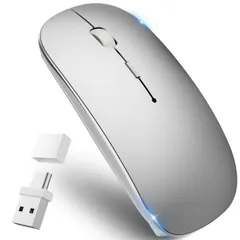 【業界先端 Type-C＆USB-A対応】 マウス 無線 Bluetooth type-c口接続 ワイヤレスマウス 静音 超薄型 小型 高感度 ブルートゥース 2.4GHz 3段階dpi切替 省電力 高耐久性 TELEC認証取得済み Mac/Wind ...