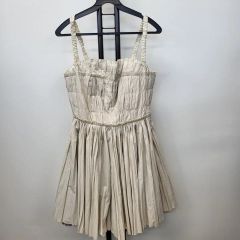 moschino ワンピース 上品 バッグリボン ベージュ イタリア製 38