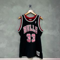 シカゴブルズ チャンピオン ゲームジャージ ピッペン 33 BULLS NBA