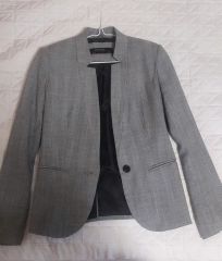 Theory Tailor Lanai ノーカラージャケット 00 XS グレー - メルカリ