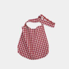 trici COMME des GARÇONS 赤白チェック ハンドバッグ - メルカリ