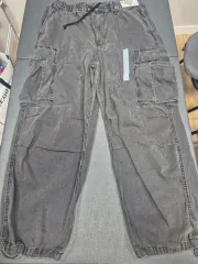 GU ワイド カーゴパンツ