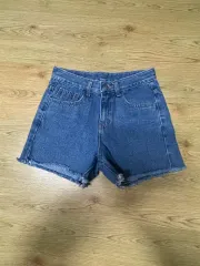 インディゴデニム ハーフパンツ 出品