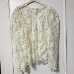 オーディアミューズ Audie a Muses レースペプラム 長袖 42 - メルカリ