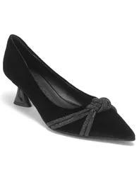 エアロソールズ レディース シューズ パンプス ヒール Aerosoles Womens Jacey Dress Kitten Heel Black velvet ブラック