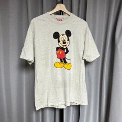 DELUXE × Disney コラボ 花束ミッキー Tシャツ L グレー - メルカリ