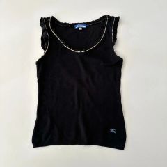 BURBERRY BLUE LABEL 刺繍ロゴ ノバチェック 黒 291 - メルカリ