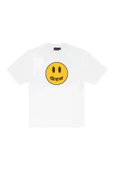 ドリューハウス アイコン スリッパプリント 半袖 Tシャツ ホワイト S