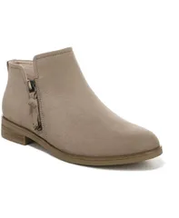 ドクター・ショール レディース シューズ ブーツ・レインブーツ Dr Scholls Womens Astir Booties Woodsmoke Brown Microfiber ブラウン