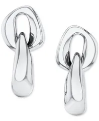 カルバンクライン レディース アクセサリー ピアス・イヤリング Tシャツ Calvin Klein Stainlessteel Chunky Link Drop Earringsilver シルバーのサムネイル