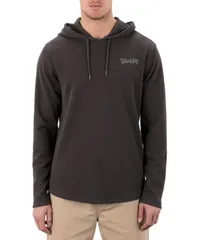 ハーレー メンズ アウター パーカー・スウェット パーカー Hurley Mens Fairfax Thermal Hooded Long Sleeve Hoodie Dark stone grayのサムネイル