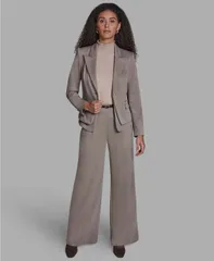 ビーシビージー レディース アウター ジャケット・ブルゾン ブレザー BCBG Womens Peak Lapel OneButton Blazer Heather Oatmeal ヘザー