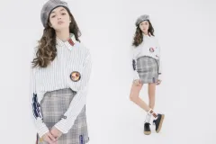 ROMANTIC CROWN チェック スカート Mのサムネイル
