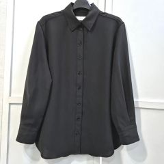 美品！！JOCONDE ROYAL 黒 長袖シャツ シンプル ゆったり 40 - メルカリ