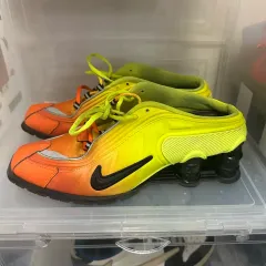 245 NIKE × Martine rose マーティン・ローズ ショックス MR4 セイフティー オレンジ