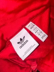 adidas レッド ジャージ (s)