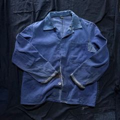 kuno フレンチワークジャケット モールスキン ユーロヴィンテージ比翼
