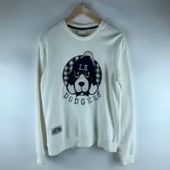 MLB LA Dodgers 白 スウェット 95 250813