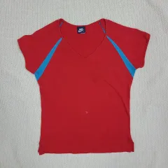 '80s90s ヴィンテージ NIKE Vネック Tシャツ