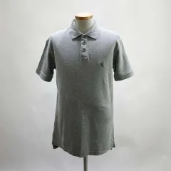 Calvin Klein カルバン・クライン メンズ コットン 半袖Tシャツ グレー 95 ジーンズセンス