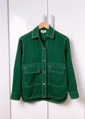KENZO ケンゾー ウィメンズ スティッチ シャツ ジャケットのサムネイル