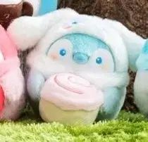 レア/新品タグ付き】コウペンちゃん×サンリオ ぬいぐるみM ポムポム