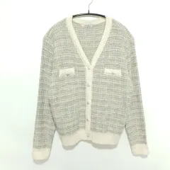 ロエム ツイード カーディガン M_M0523