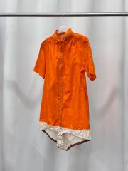 hooked vintage購入 ヴィンテージ シルクフリル トップス - メルカリ