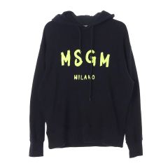 断舎離)MSGM MILANO パーカー ブラック XL - メルカリ