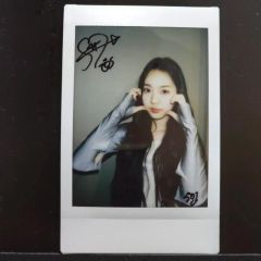 TWICE ミナ 直筆サイン チェキ - メルカリ